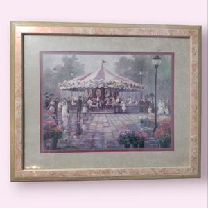 Bettie Herbert Felder Carousel Framed
